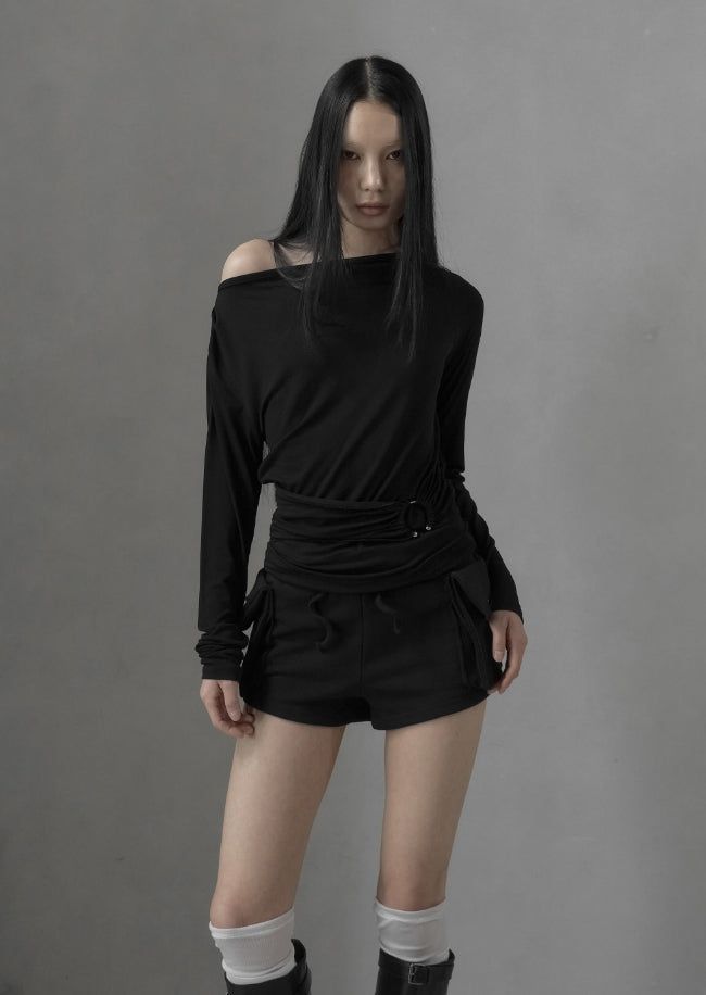 mnem（ムネム）の「26SS★ [mnem] Billowy Cargo Shorts（Pants）」