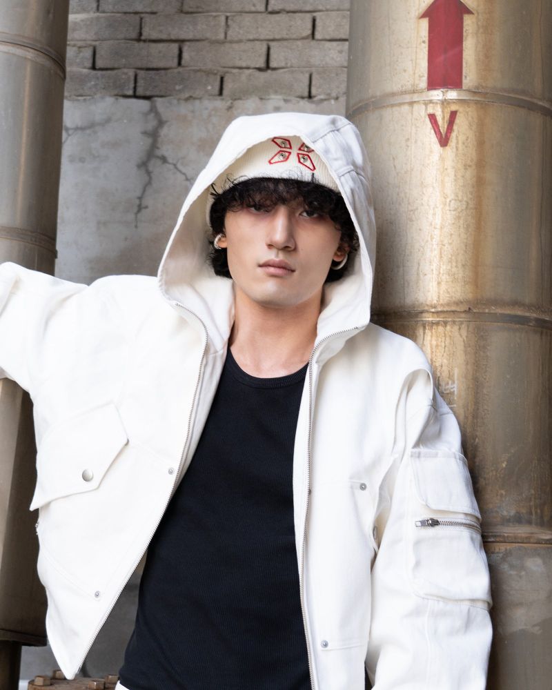 Ghost In The Shell Beanie (White)