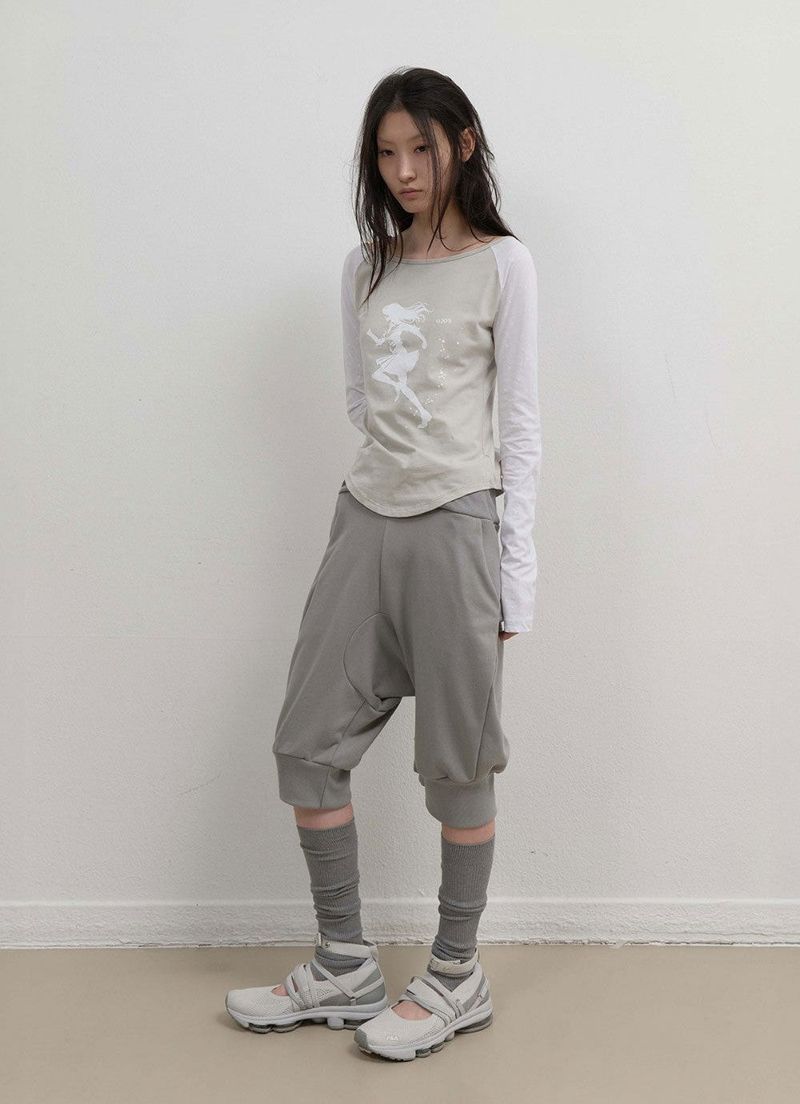 Star Reglan Long Sleeve / Off White