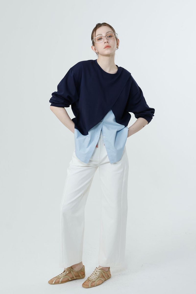 HANDKERCHIEF PANTS_WHITE