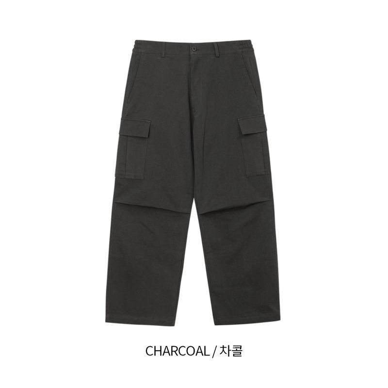 LMN Oen Cargo Wide Pants (5 colors)
