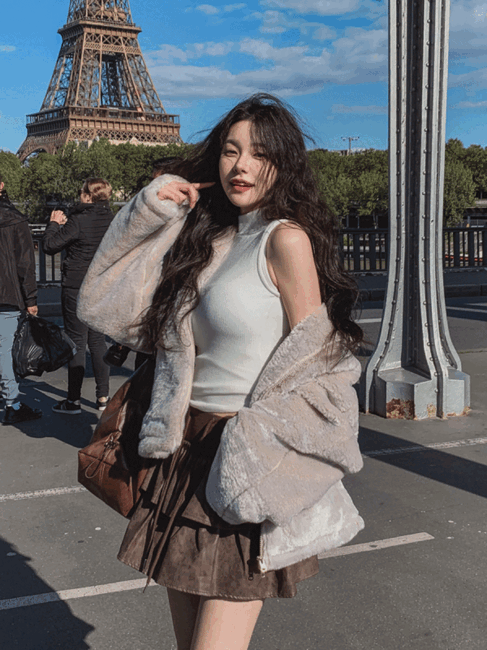 ULAN（ユレン）の「Milky Two Way Soft Fur Jacket（Jackets/Outerwear）」