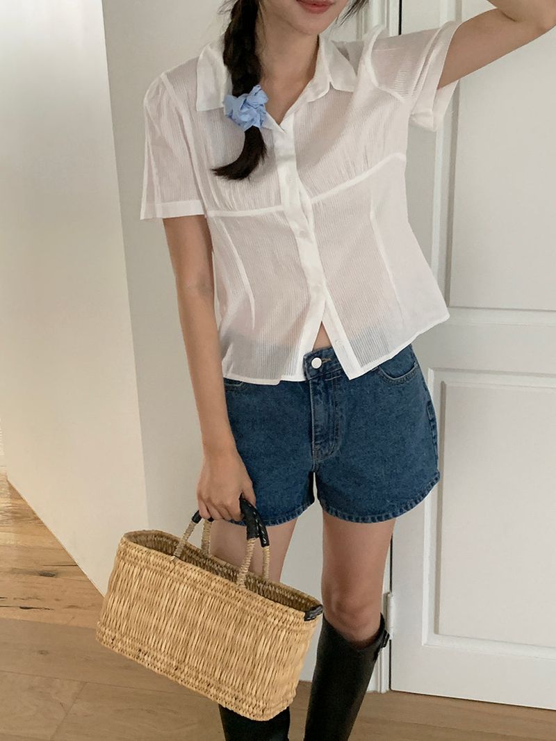 [MADE] Delrose Denim Shorts