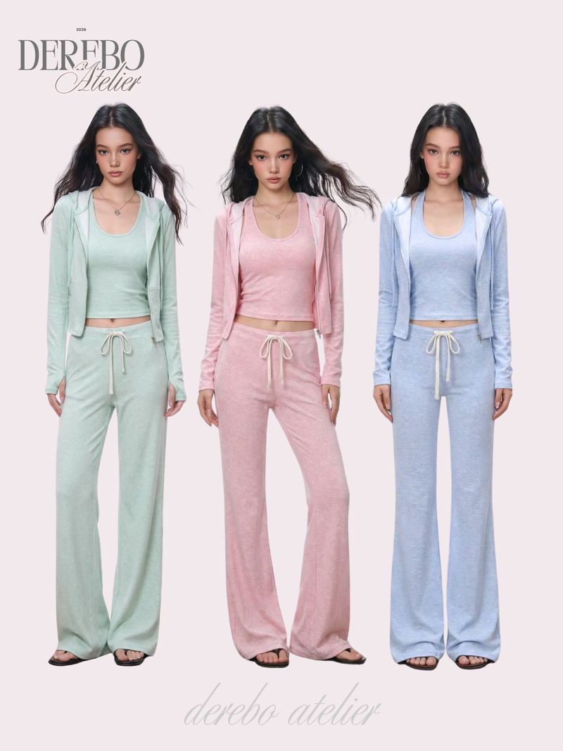 dereborujo（ドレボルゾー）の「Luer Pastel Color Trading Setup (SLEEVELESS TOP) （Tops）」