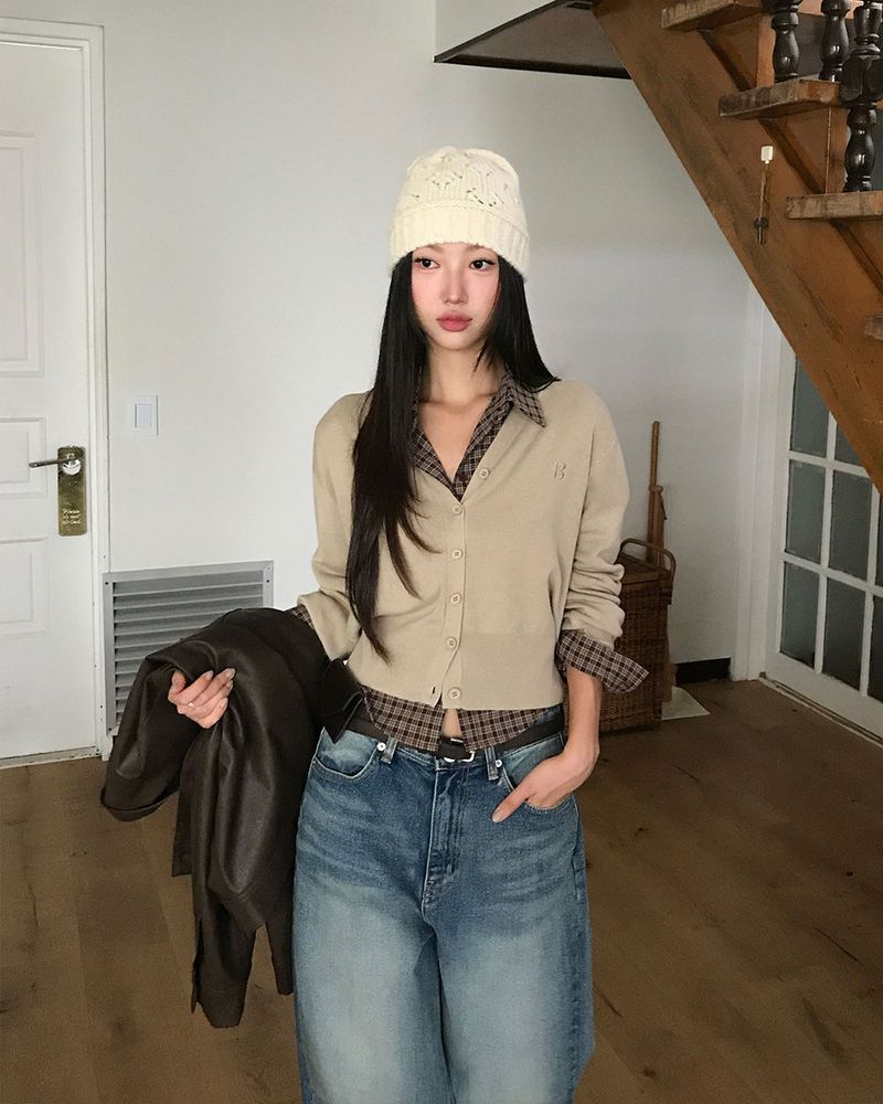 [ORIGINAL] Vale V-Neck Knit Cardigan