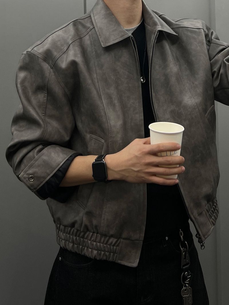 Chic Leather Jacket (2 Colors)