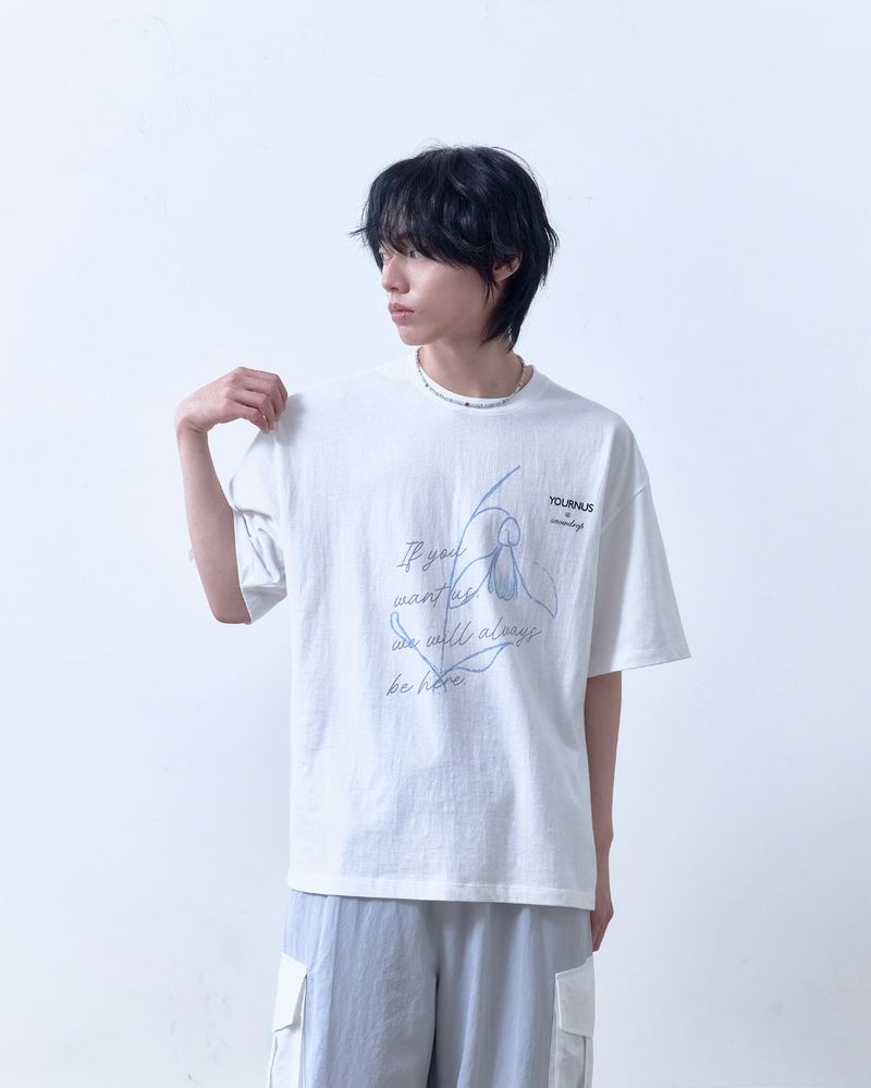 YOURNUS（ユアナス）の「26SS★ Snowdrop Over Half Sleeve（Tops）」