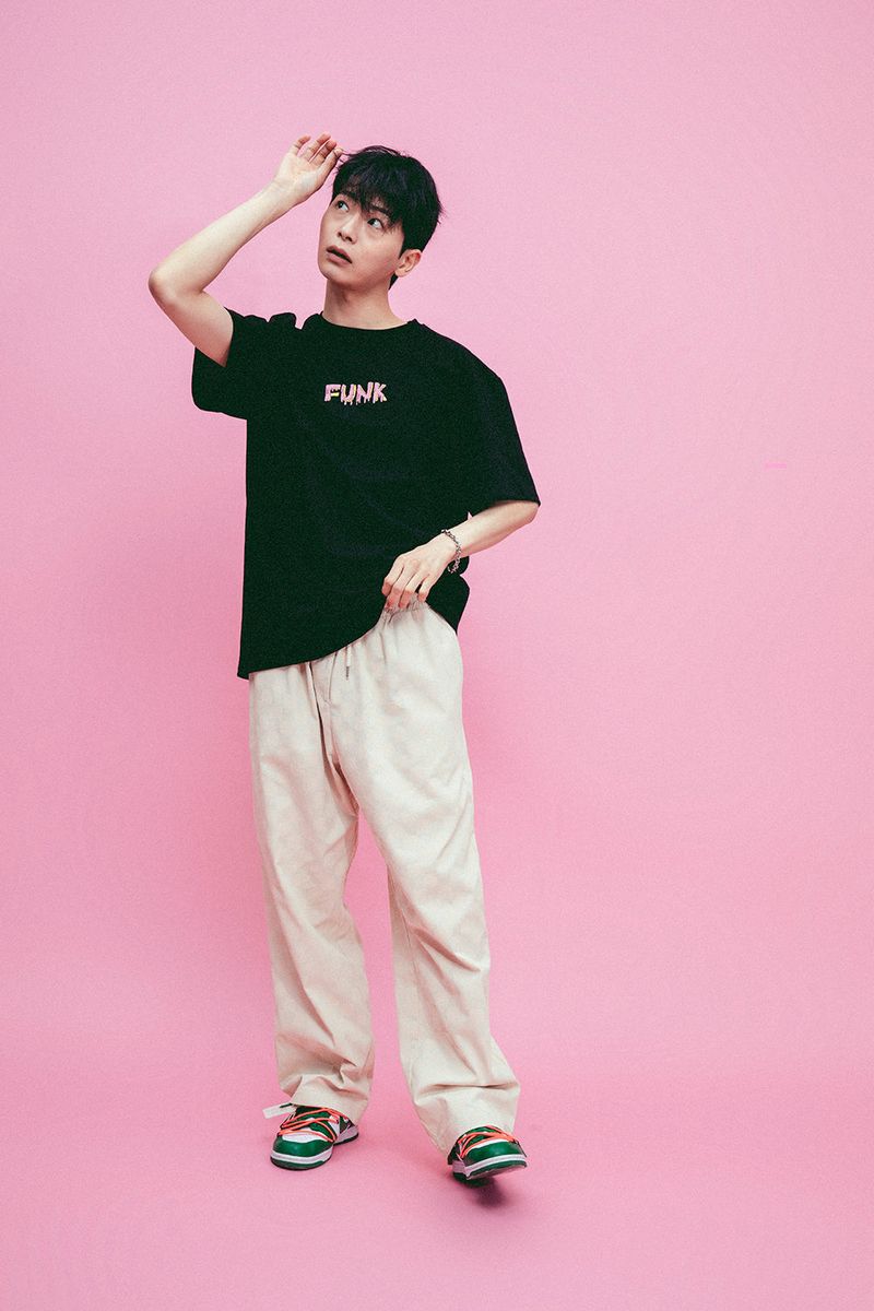 MELTING FUNK TEE black
