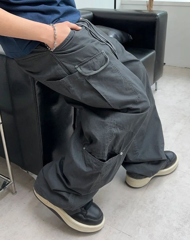 Roan Washed Utility Pocket Pants