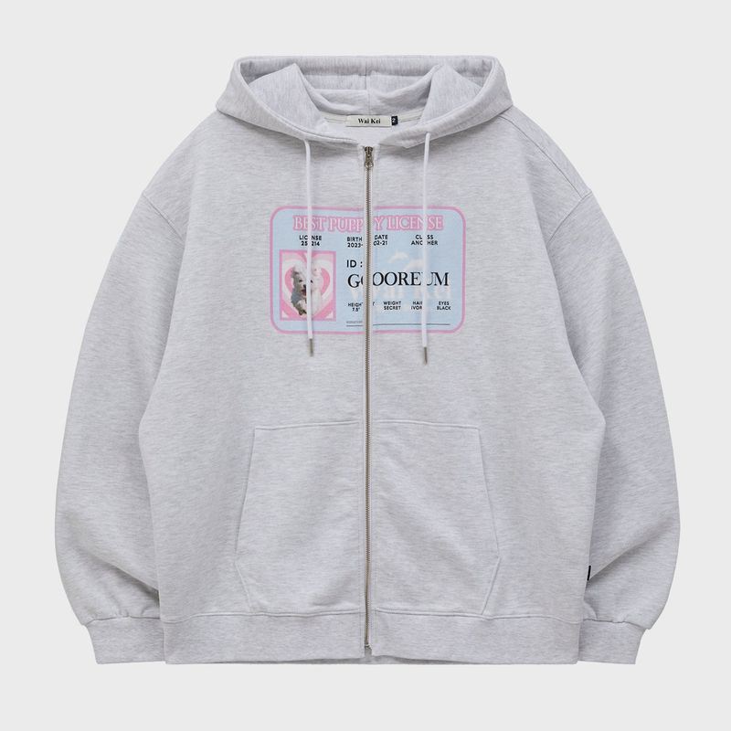 WaiKei(ワイケイ)の「Maltese GOOREUM Nametag Hood Zip Up(Tops)」
