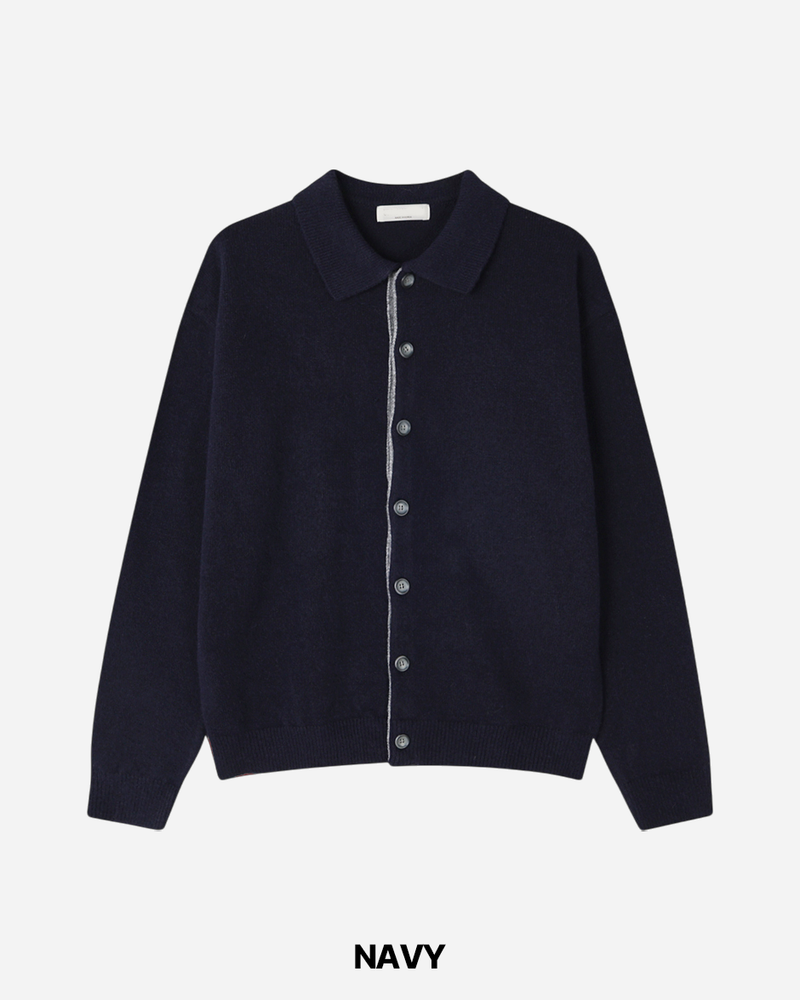 Combi Knit Cardigan