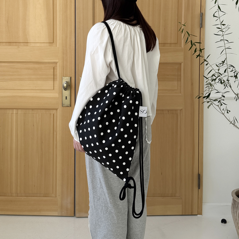 New dot multi bag - black