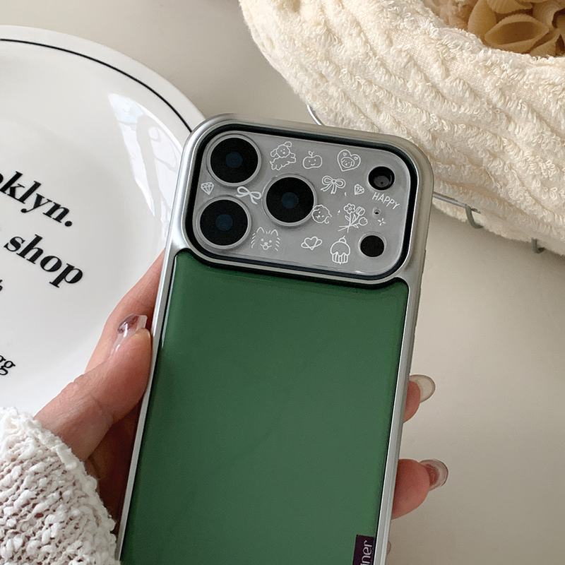 [made] camera film sticker set (puppy_white)