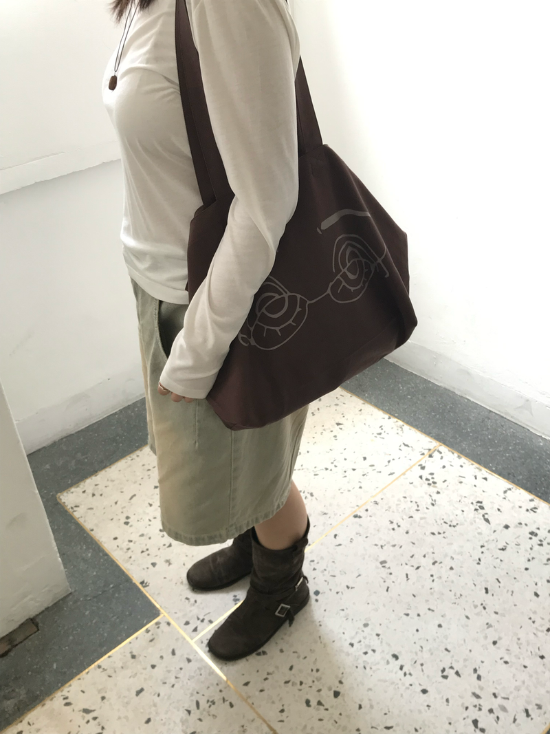 BIG NANSEE BAG - BROWN