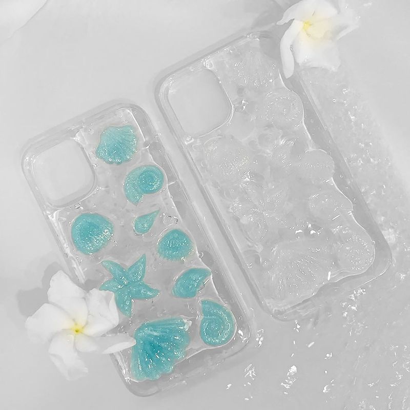 [MADE] Shellfish Resin Case (white)