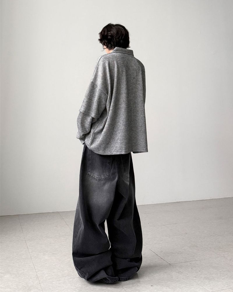 Vatican Layered Collar Knit