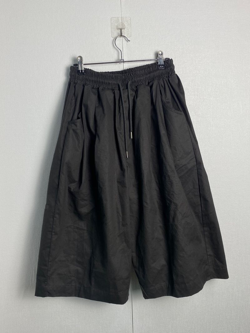 ピンタックツイルバミューダパンツ3C