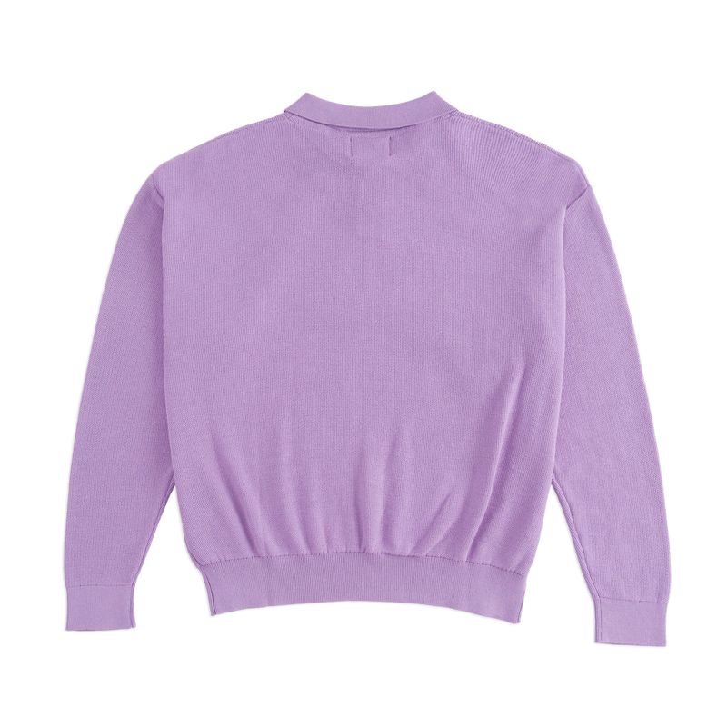 LIGHT POLO KNIT SWEATER