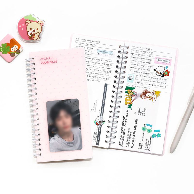 Handy Type Ticket Book catch your days