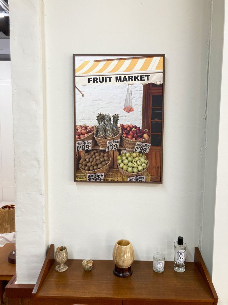 fruit market poster