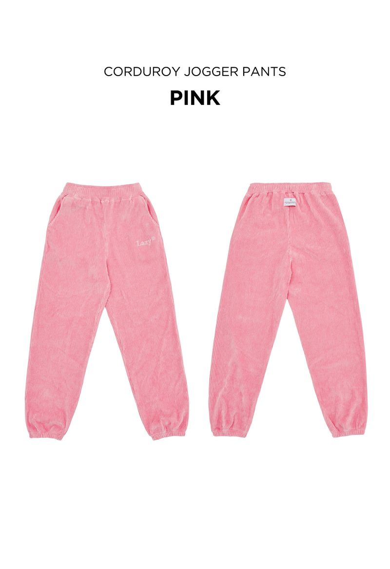 Corduroy Jogger Pants (8 Colors)
