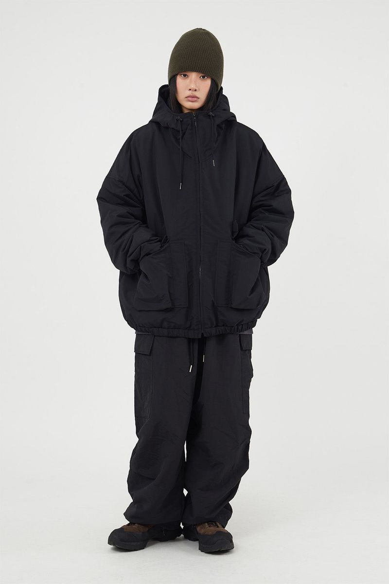 Summit hooded over padded jumper