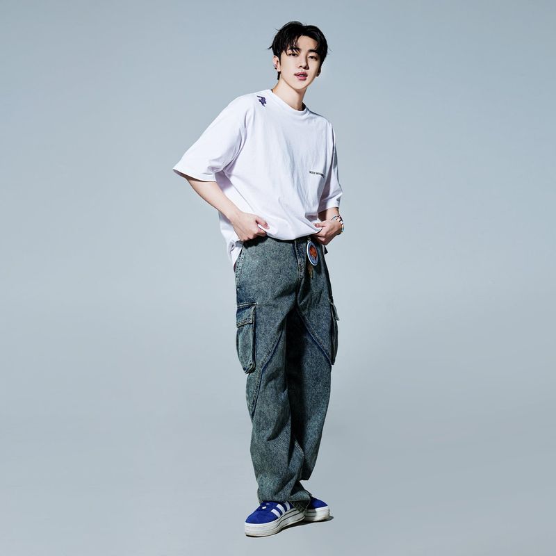 HOLYNUMBER7 X DKZ JAECHAN UNIVERSE WHITE T-SHIRTS