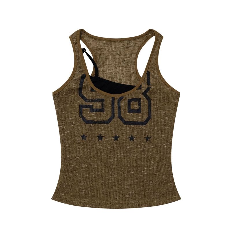 Sasha Number Star Layered Tank