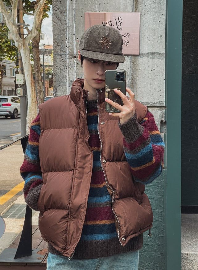 Keroppi Crop Padded Vest