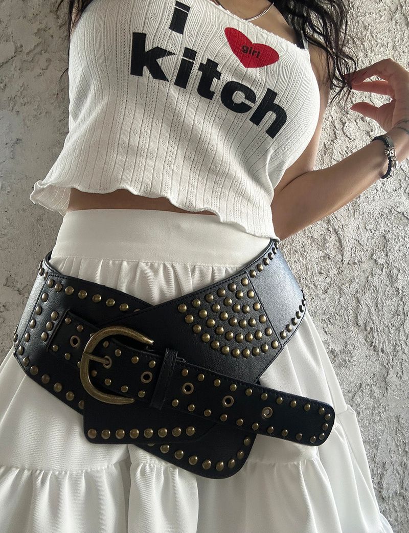 I love lace kitsch sleeveless