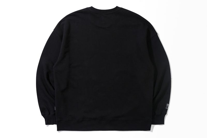 RECENT LOGO SWEAT SHIRT_BLACK