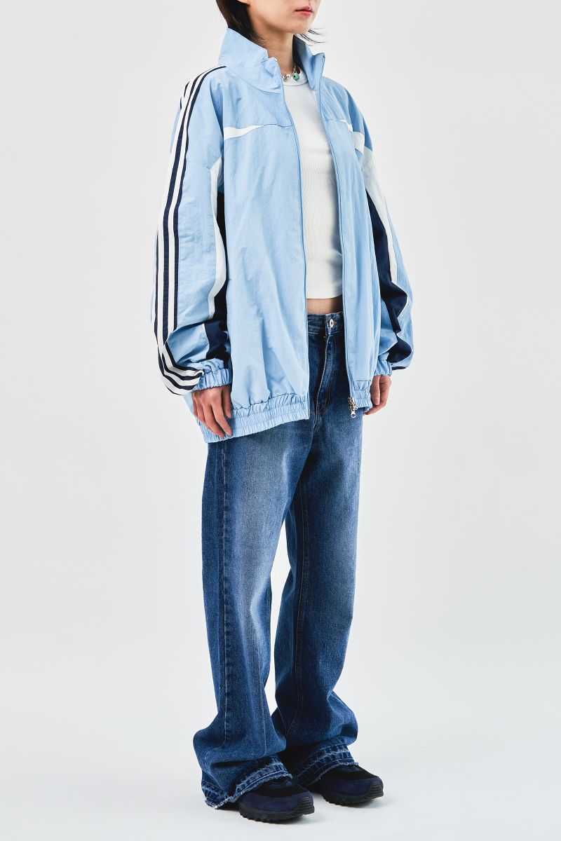 Layer Nylon Track Jacket (3color)