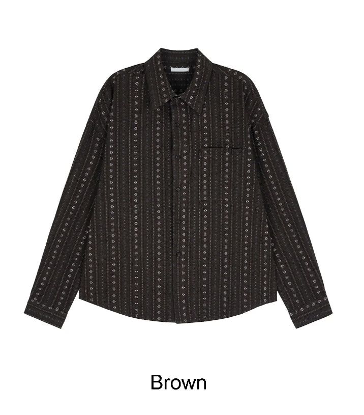 Reed Flower Crop Shirt