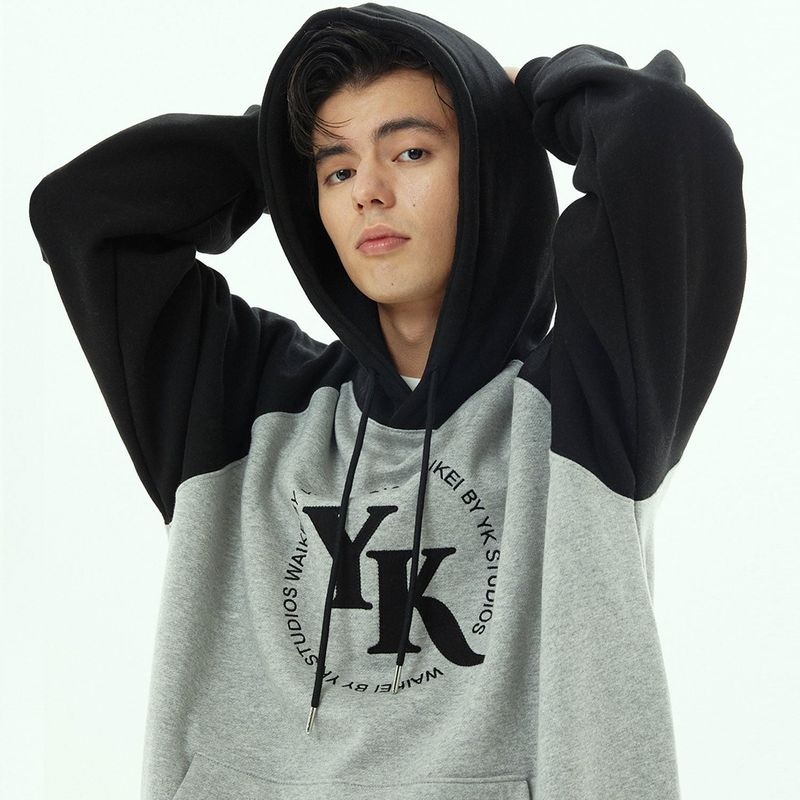 YK applique raglan hood