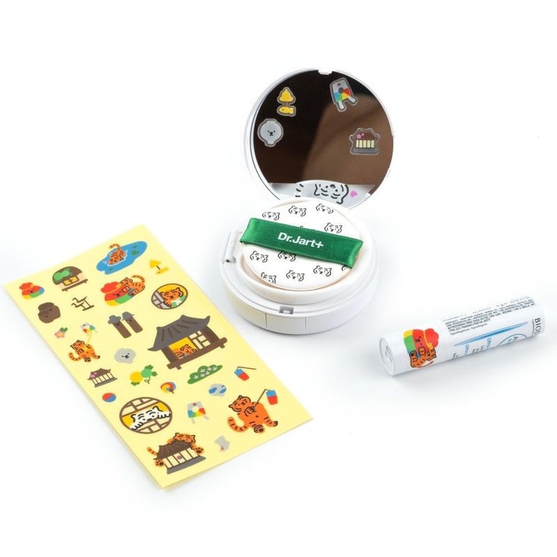 HANOK TIGER MIX STICKERS (CLEAR)