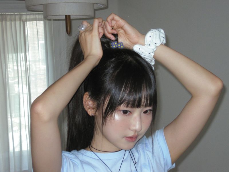 Cubie hair tie (Blue)