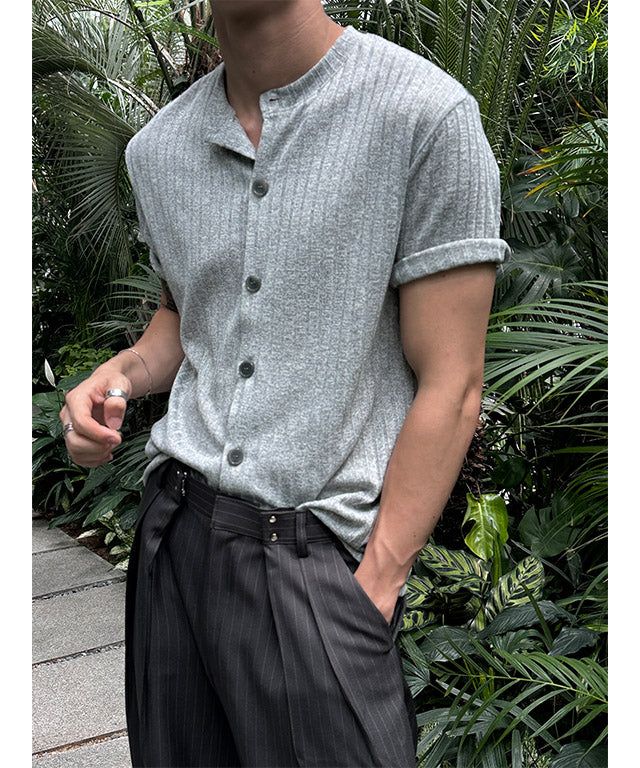 [S/S] Round golgi half cardigan(4color)