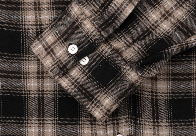 Kuiper Overfit Simple Pocket Check Shirt