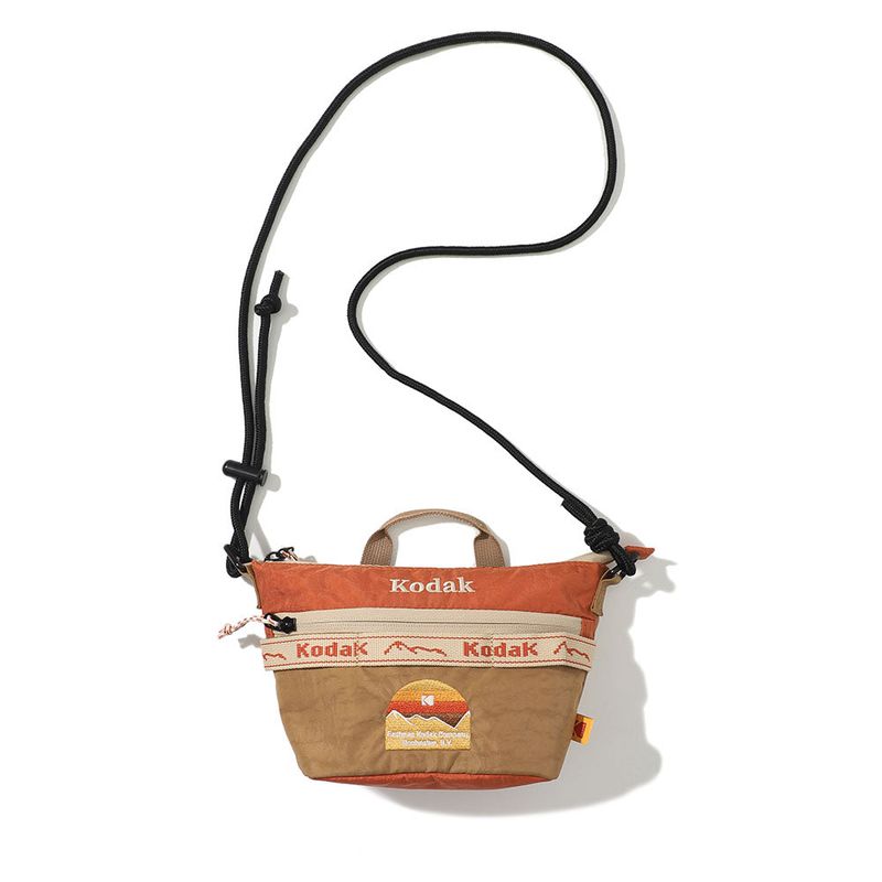 KODAK（コダック）の「Hardy Mini Cross Bag【ORANGE】（Bags）」