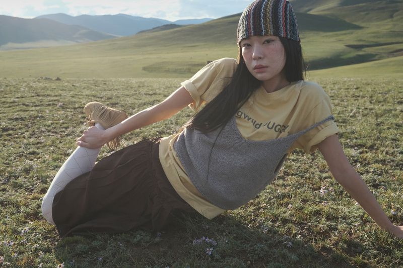 DUGGY(ダギー)の「Tabi knit bustier (5color)(Tops)」