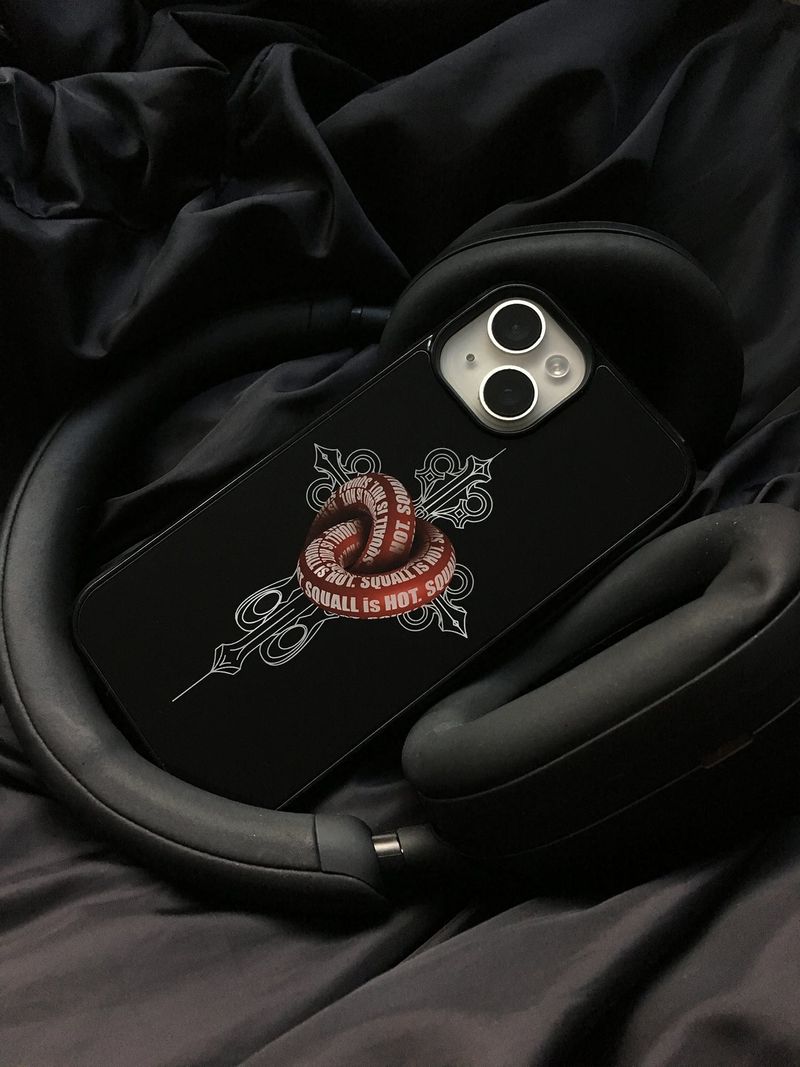 [MADE] SQUALL is HOT phone case (RED)