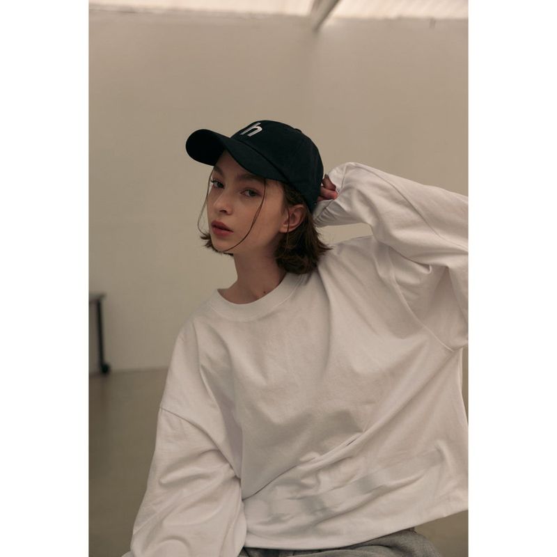 H Logo Ball-Cap (Black)