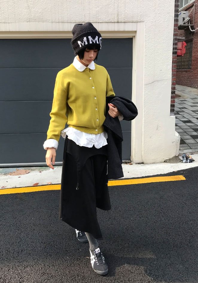 (WOOL) WEEKDAY KNIT CARDIGAN