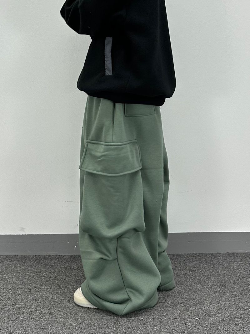  Big wide fleece pants