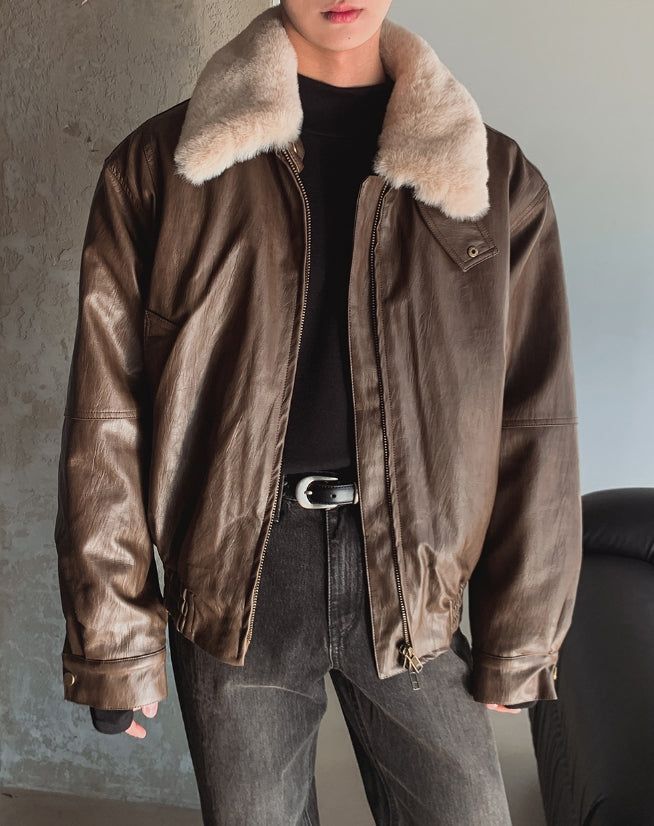 Vaccia Vintage Leather Mustang