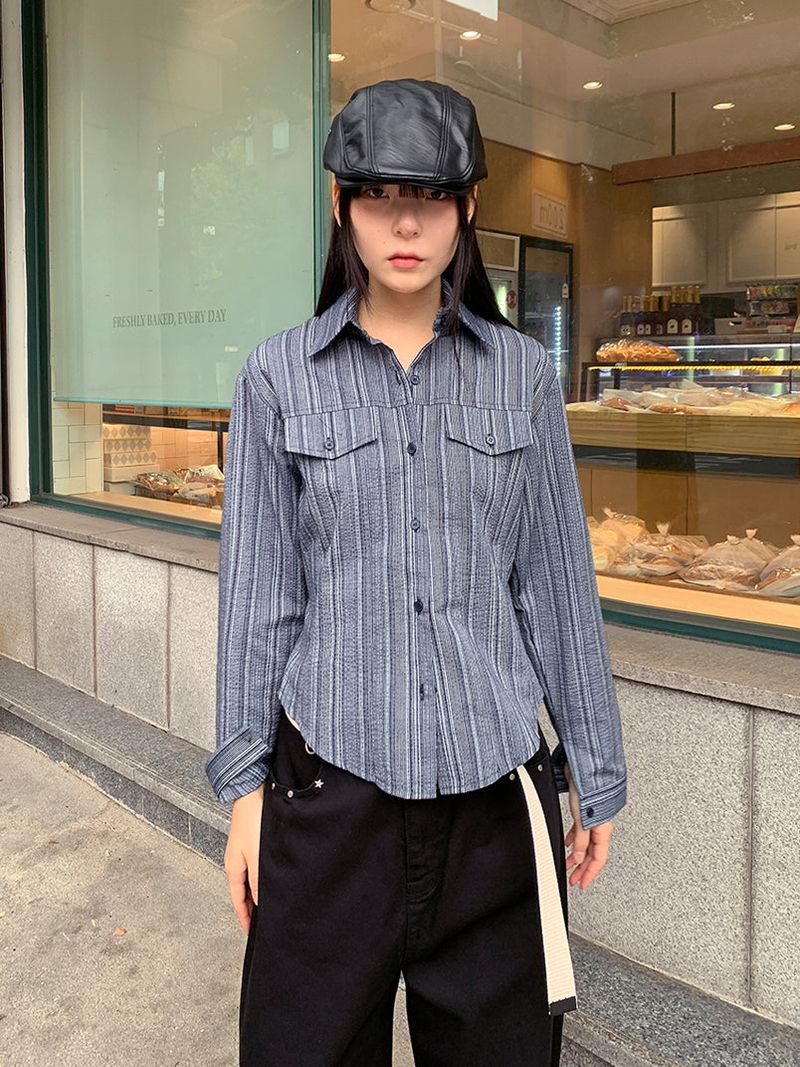 VINTAGE STRIPE SHIRT (3C)