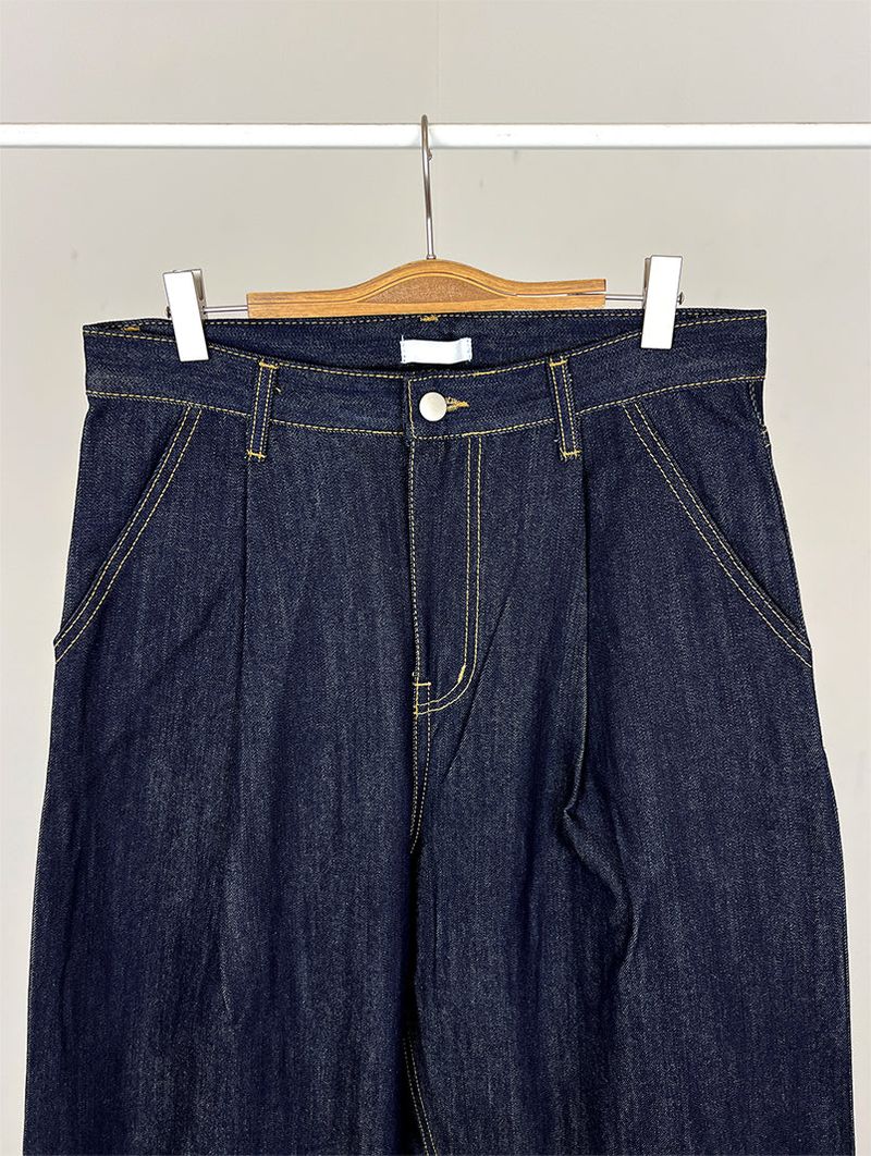 PINTUCK RAW JEANS (2C)