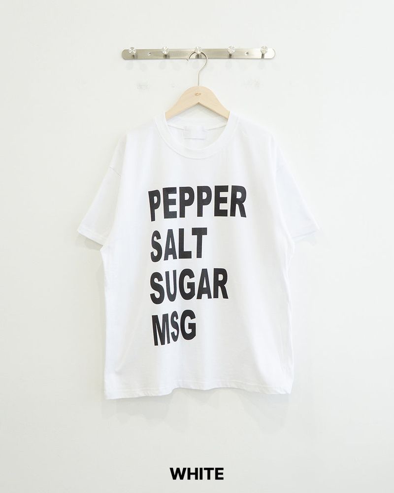 Mix Printing Short Sleeve T-shirt