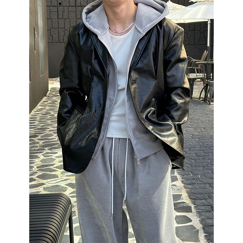 LAURANT（ロラン）の「[F/W] ピンタックレザーブレザー（ジャケット/アウター）」