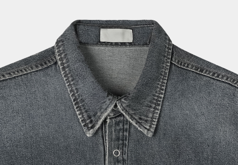Meyer Western Washed Overfit Denim Shirt
